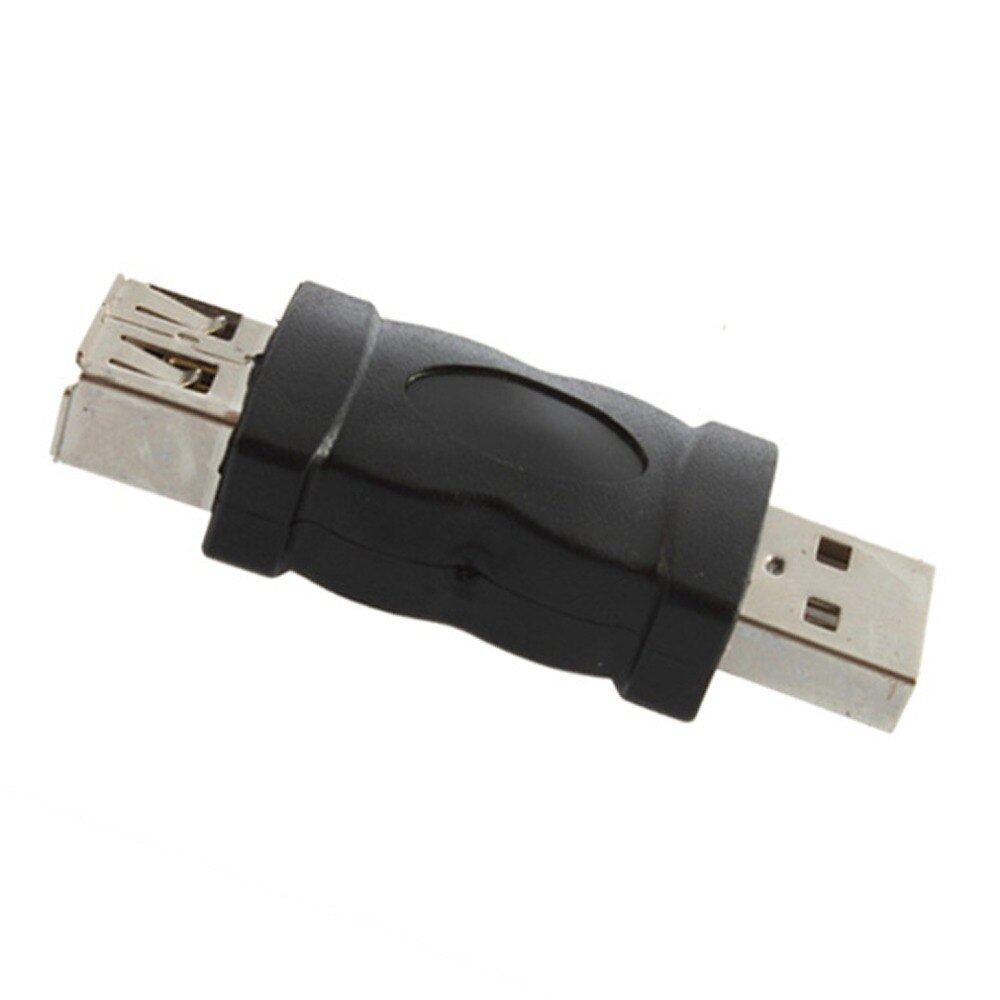 Firewire IEEE 1394 6 Pin hembra A USB 2,0 tipo A macho adaptador cámaras teléfonos móviles reproductor MP3 PDAs negro al por mayor