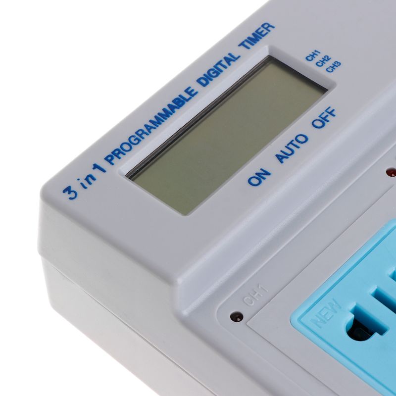 AU Plug Highpower Microcomputer Control 3in1 Programmable Digital Timer Socket