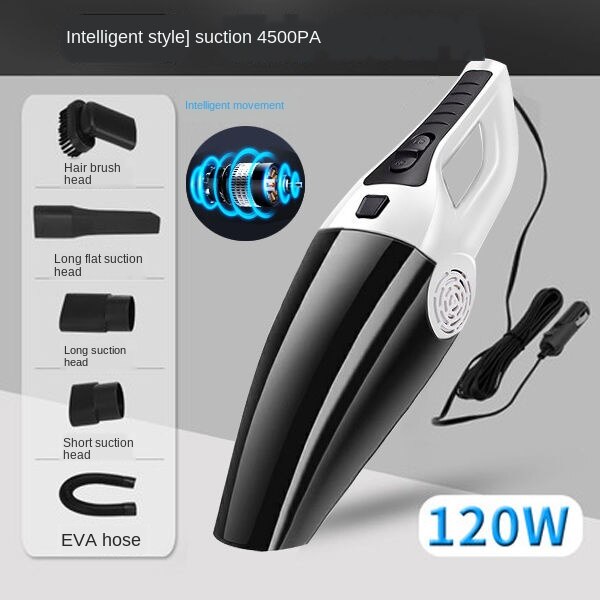12V Car Vacuum Cleaner for Car Portable Vacuum Cleaner Handheld 100W Mini Car Vacuum Cleaner Auto Aspirador Coche: white B