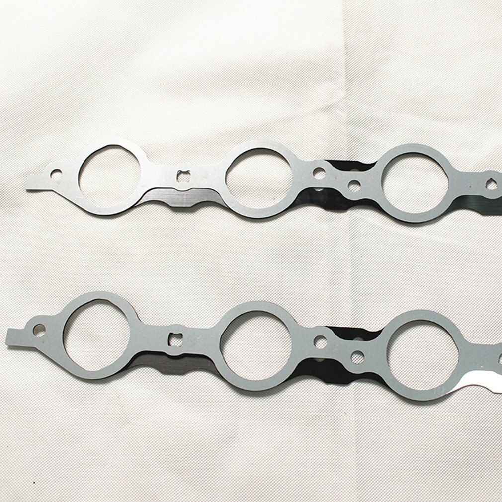 Ls Exhaust Pipe Pad Ls Exhaust Manifold Gaskets & Bolts ( Ls1 Ls2 Ls3 Ls6) Multi-Layer Steel Set