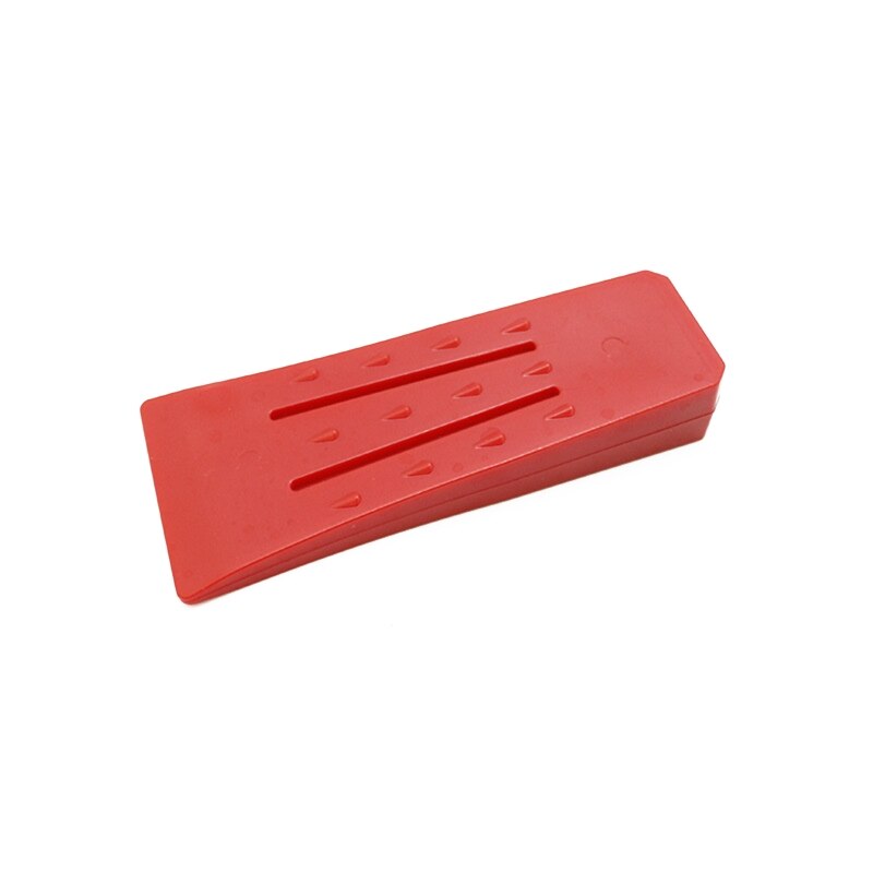 Durable Tree Felling Wedges for Tree Cutting Plastic Logging Wedges for Chain Saw Supplies Plastic Felling Wedges M21 23: Red