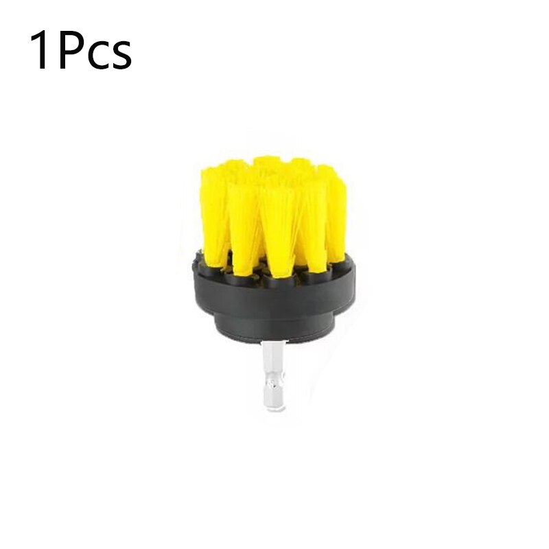 1/3Pcs Set Drill Power Scrub Clean Brush Electric Drill Brush Kit With Extension For Grout, Tiles,Bathroom, Kitchen & Auto: 1PCS-2inch