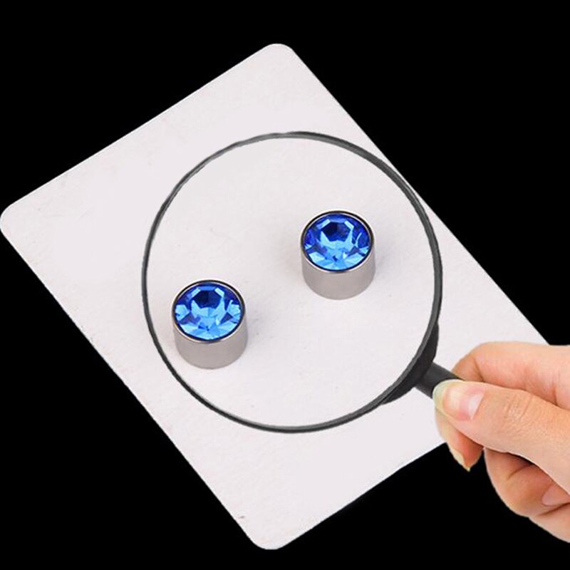 2 Pièces Poids Perte Boucles D'oreilles Sain Stimuler les Points D'acupuncture Goujon Magnétique Thérapie Soins De Santé Minceur Outil