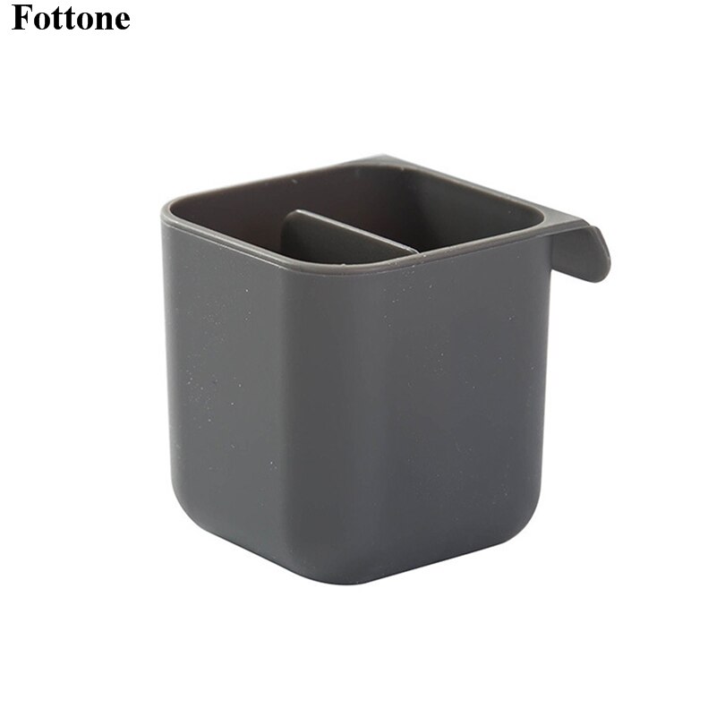 Fottone Computer Monitor Pen Holder Desktop Boxes Stationery Storage Office Desk Organizer Accessories Pencil Container Case A20: Gray