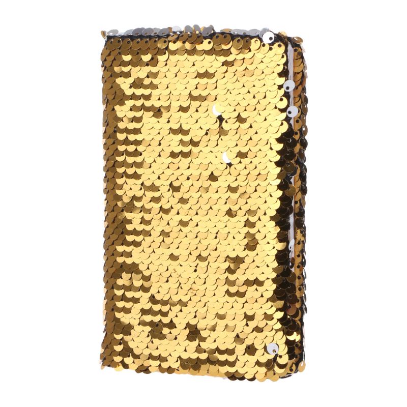 Paljetter anteckningsbok anteckningsbok glitter dagbok memoarer brevpapper kontorsmaterial brevpapper 78 ark: Orange