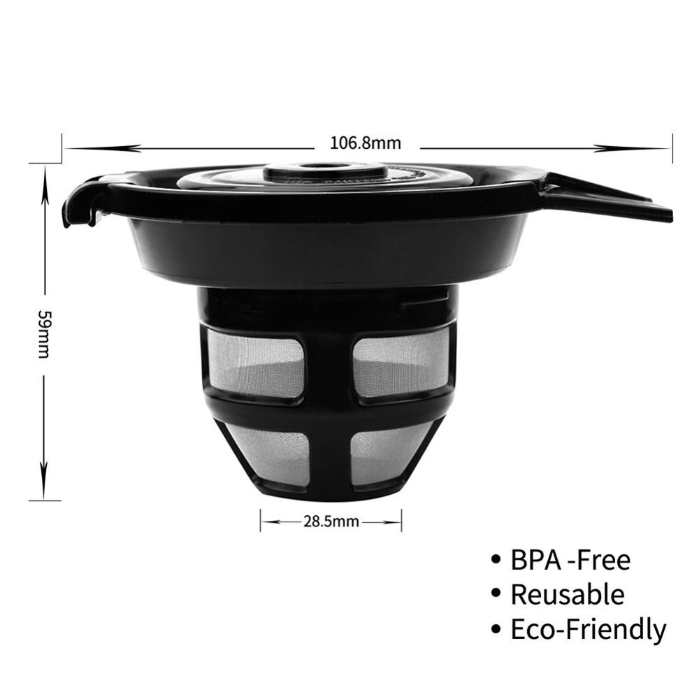 Taza Cápsula de café para Bosch-s Tassimo, cesta de filtro de plástico reutilizable, máquina de café, aparatos de cocina para el hogar, 60/180ML: 03