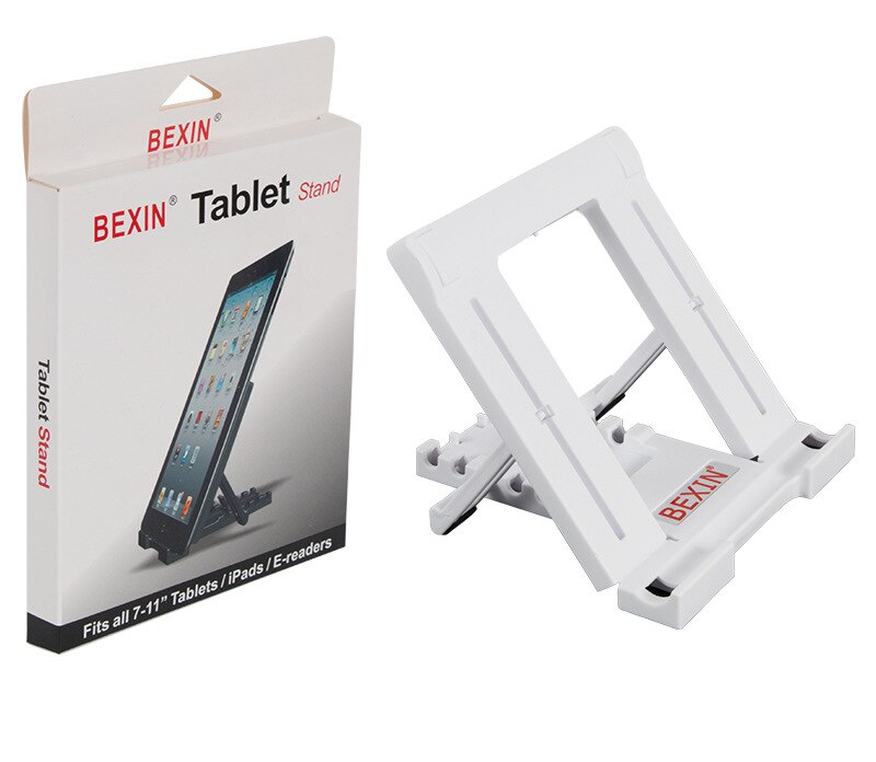 Lui Mobiele Telefoon Tablet Stand Kinderen Leren Machine Ipad Stand Desktop Tablet Computer Mini Stand: WHITE