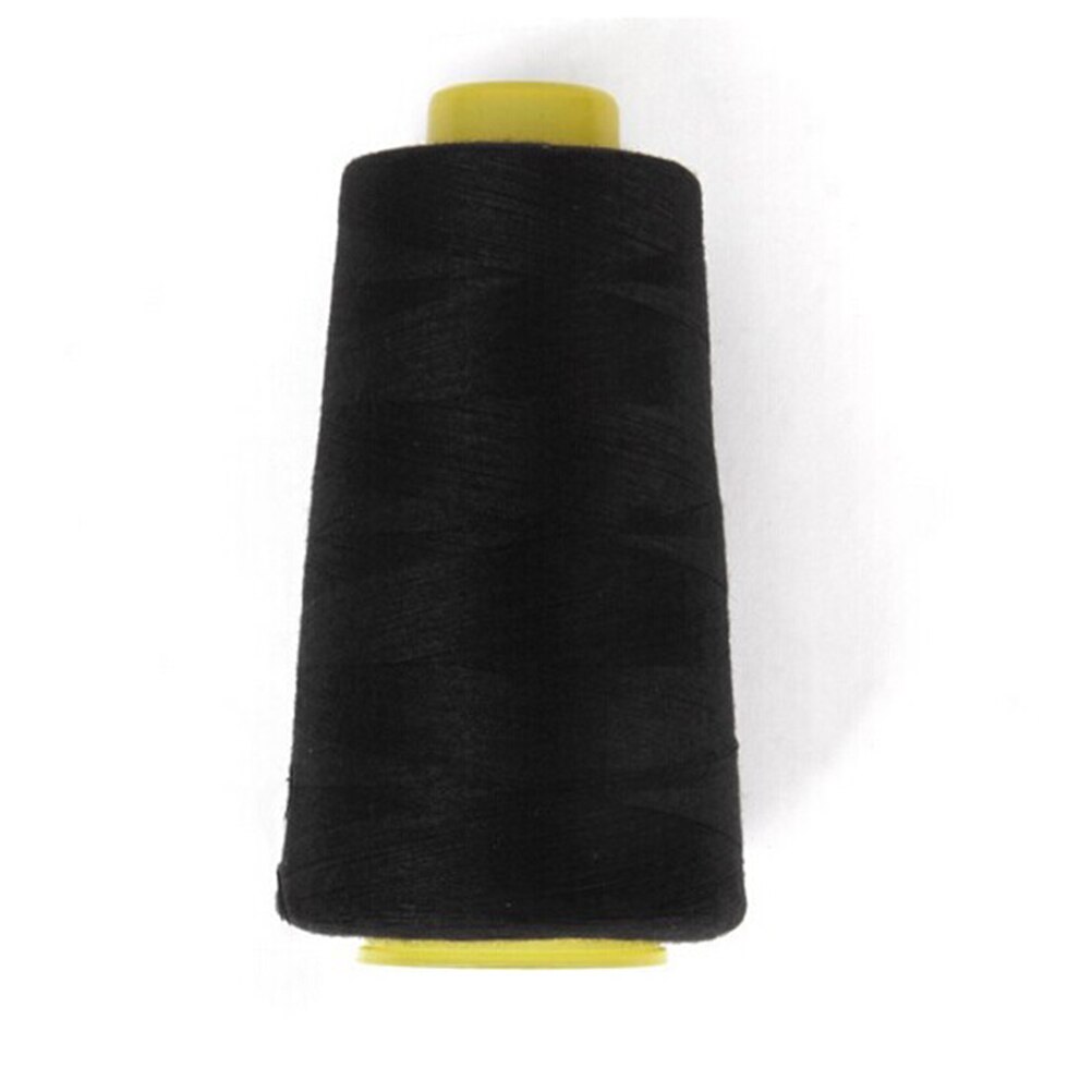 1 Coil Wire Sew Polyester Sewing Machine 40S / 2 Black Jewelry Cord Necklace Rope bracelets rope Beads Cord