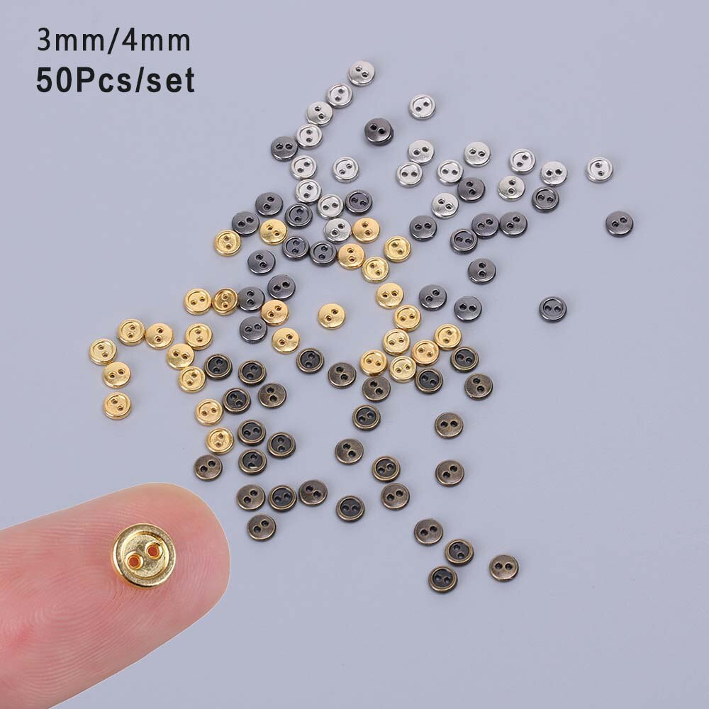 2-Gaten Mini Pop Knop Diy Handgemaakte Naaien Knop Plaksteen Button Scrapbooking Accessorie Botões Para Costura