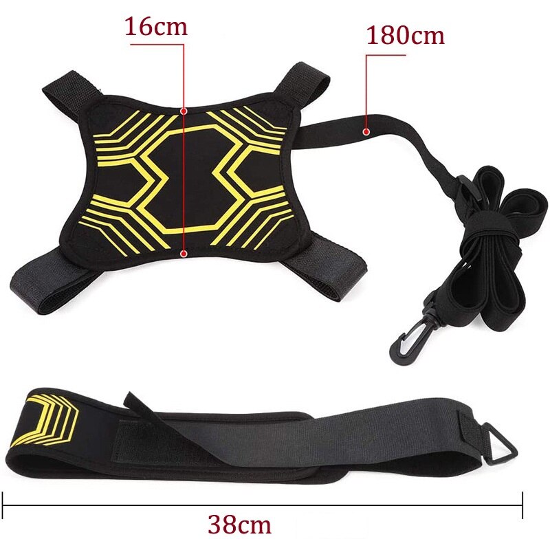 Adjustable Soccer Training Equipment Ball Practice Aid Control Skills Football Accessories Kickerball Sports Assistance Trainer