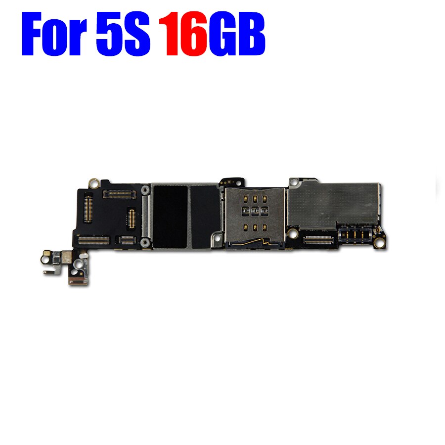 Originele Ontgrendeld Voor Iphone 4 4S 5 5C 5S 5SE Se Moederbord, demonteren Voor Iphone 5 5G Logic Board Met Ios Systeem: 5S 16GB