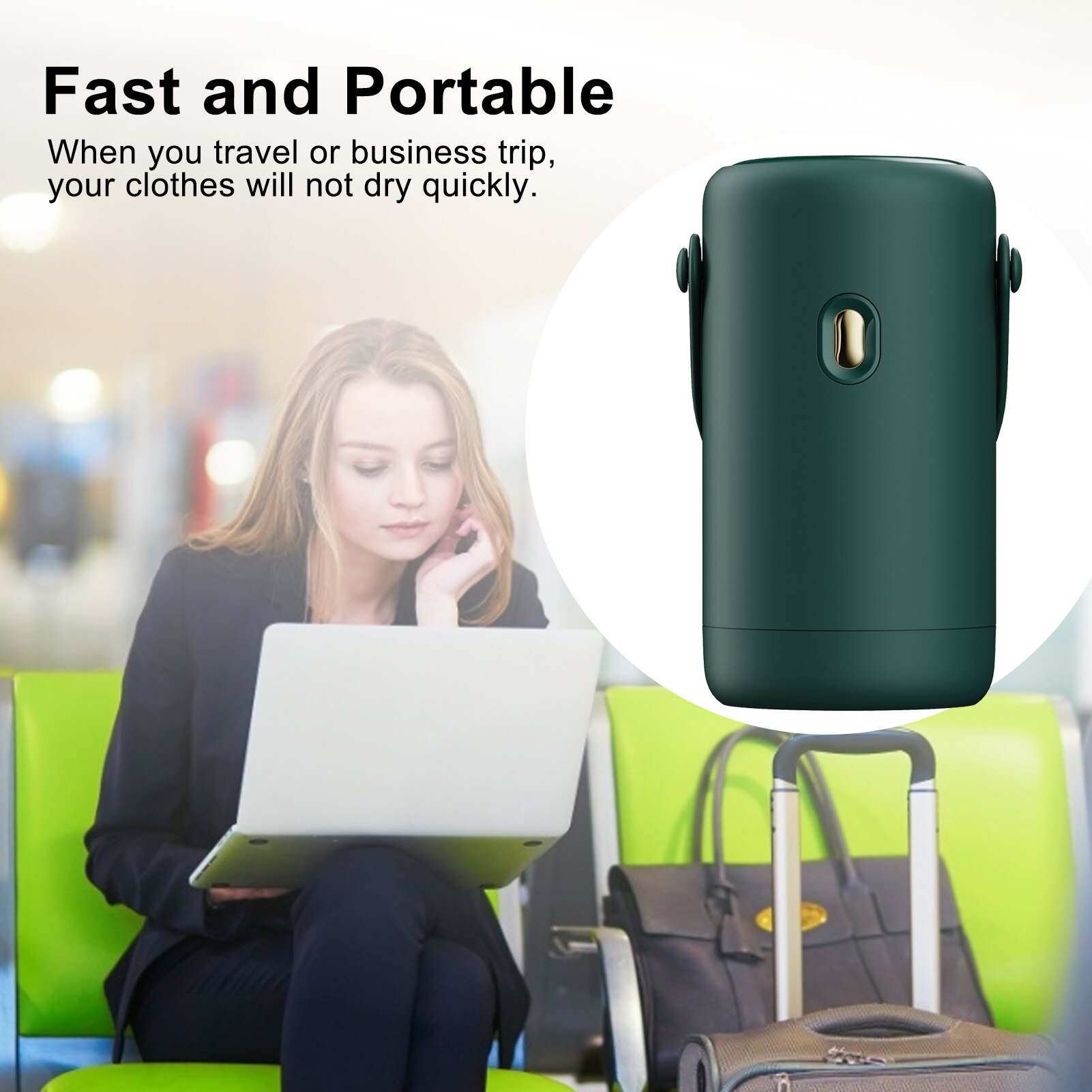 250w torktumlare bärbar mini elektrisk maskin kläder automatisk torktumlare snabbtorkande med automatisk avstängning hushåll