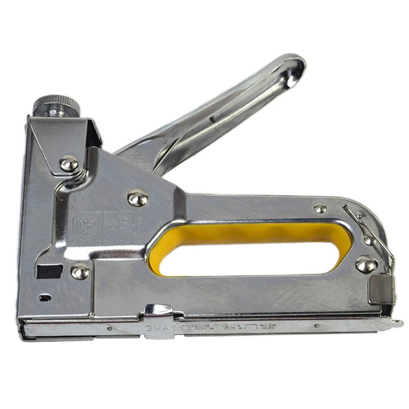 Heavy Duty Staple Tool 3 in 1Hand Operated Powerful Manual Stapler Tacker Nailer Y3ND