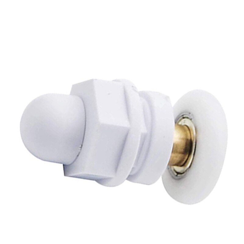Rueda excéntrica para baño, accesorios de polea colgante para puerta corredera Gl, 2m de diámetro, 4 Uds.