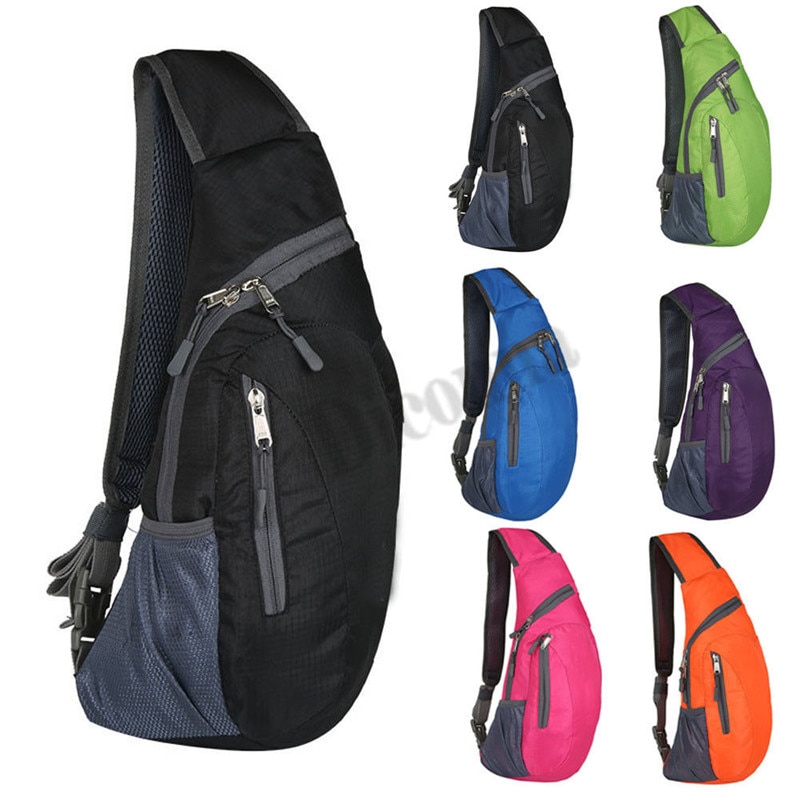 Sac de poitrine pour hommes sac de voyage étanche Sport bandoulière bandoulière sac de poitrine alpinisme sac de téléphone portable sacs de taille