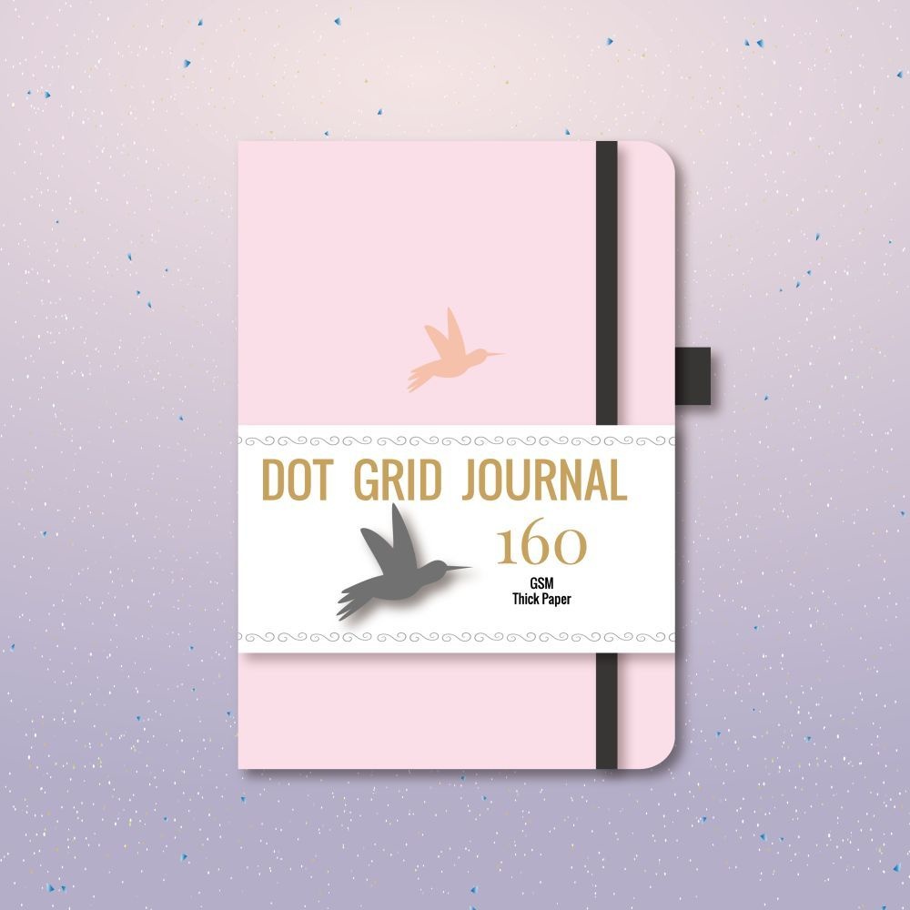 2022 Planner Dotted Notebook Dot Grid Journal to Increase Productivity, Passion, Purpose &amp; Happiness: Pink
