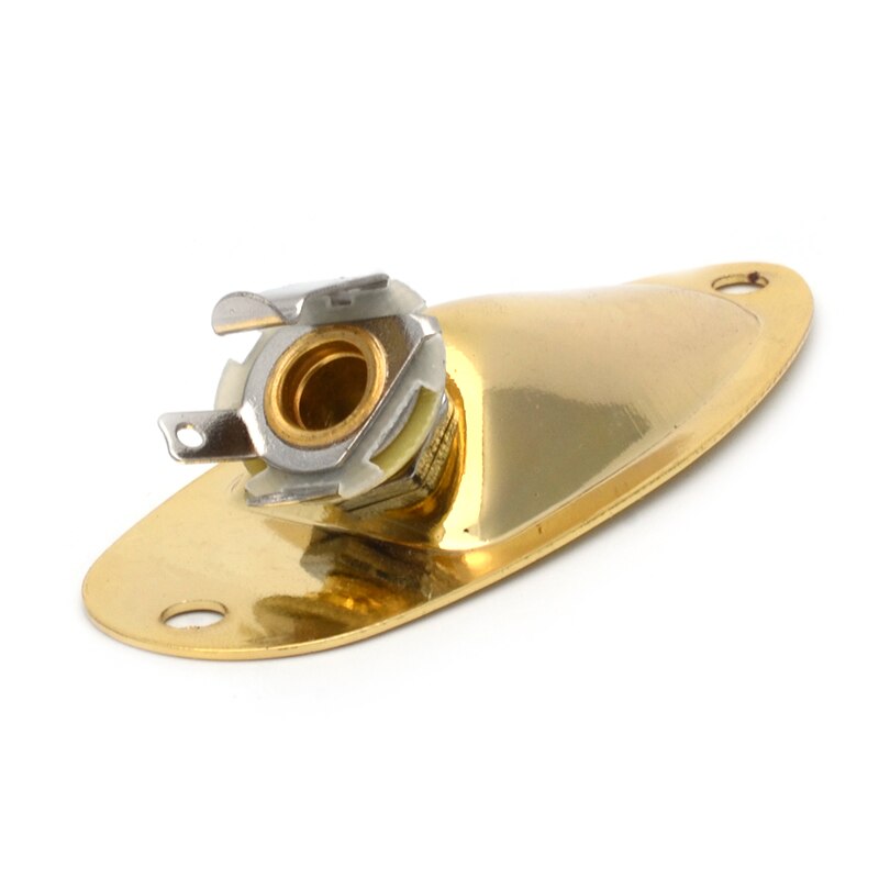 Boat shape Electric guitar Output Jack 1/4" Guitar Jack 6.35mm Output Input Plug Socket for FD STRAT Electric Guitar