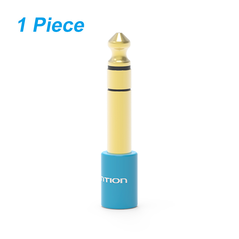 Drag 6.5 Mm Jack 3.5 Mm Microfoon Audio Plug Voor Versterker Luidspreker Elektrische Gitaar Adapter 6.35 3.5 Aux Kabel converter: 1 pc