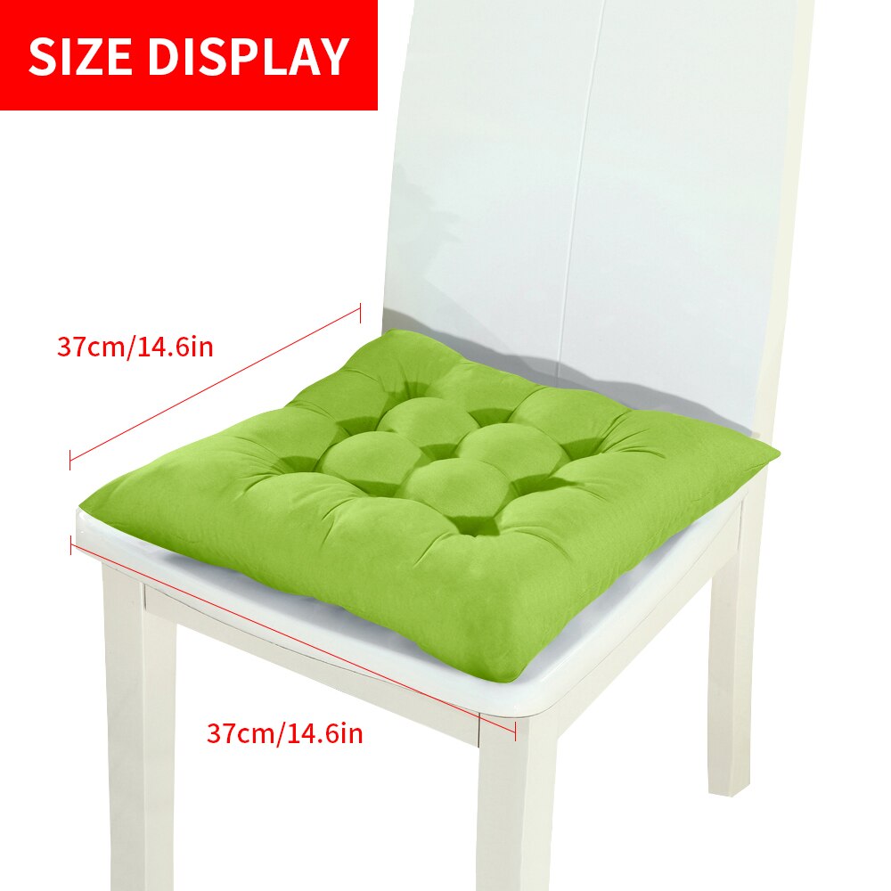 Kamer 1/2/4 Pcs Kussen Winter Kantoor Kussen Stoel Achterbank Kussen Sofa Kussen Hip Kussen 37x37cm