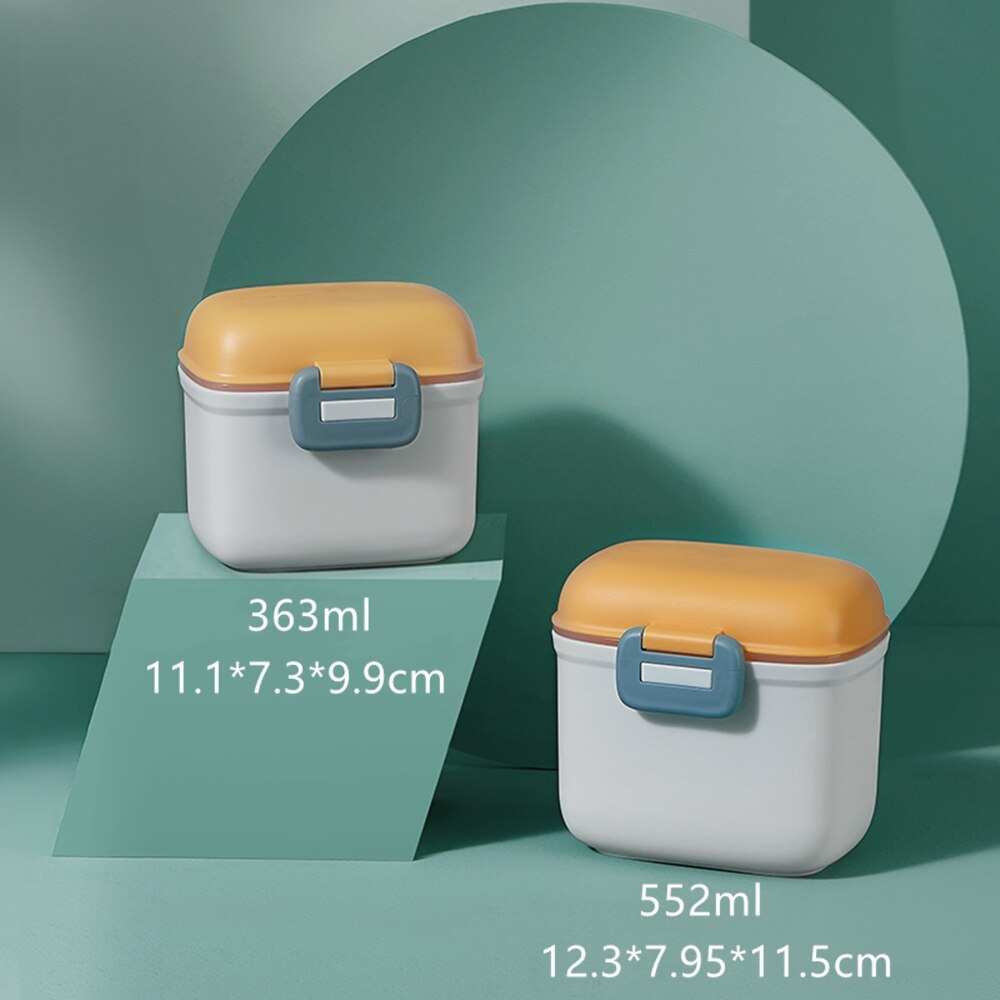 BC Babycare-caja de leche en polvo para bebé, botella de cuchara, dispensador portátil de fórmula de leche en polvo, contenedor de alimentos, caja de aperitivos