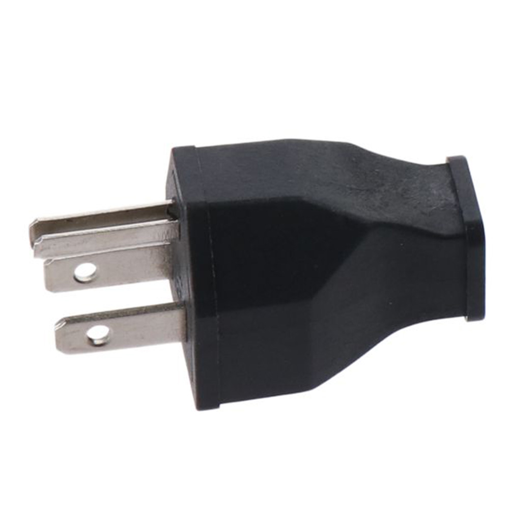 15a 125V Verlengsnoer Uiteinden Connector Set Black Shell Vervangende Plug 2 Polige 3-draads Mannelijke En Vrouwelijke Aardingstekker: Beige