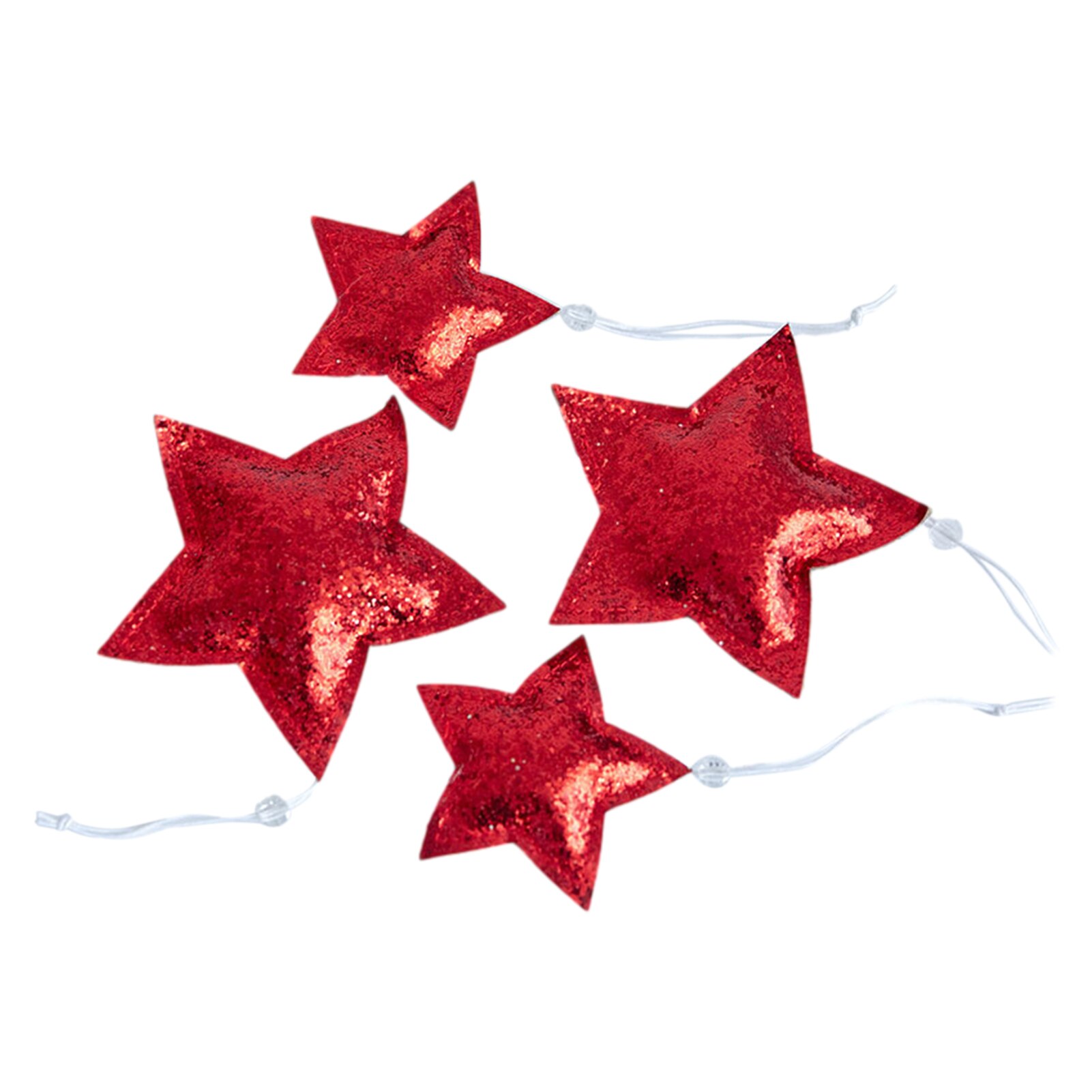 Home Decor Valentijnsdag Liefde Ster Opknoping Ornament Wanddecoratie Star Heart Shape Decoratings Accessoires: Red Star