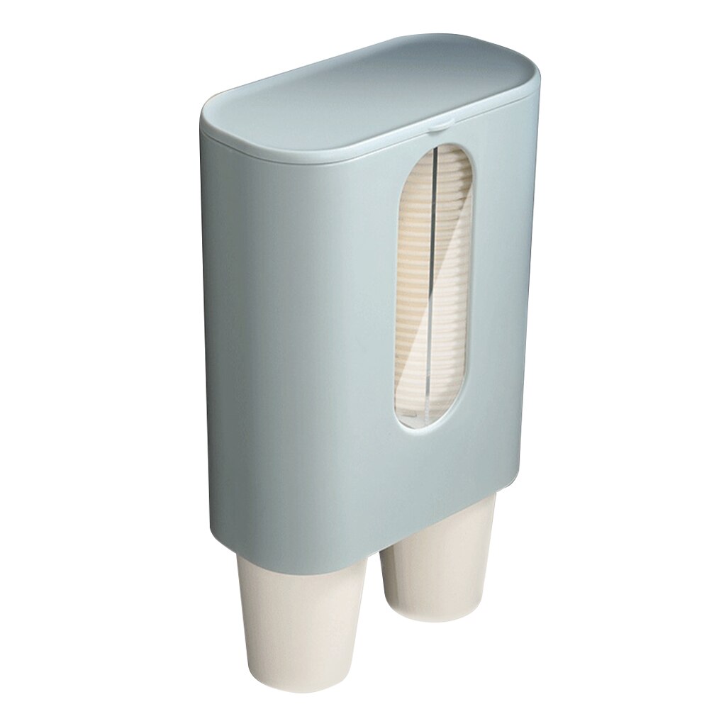 Wegwerp glazen frame automatische beker papieren beker hangende wandtype huishoudelijke waterdispenser plastic bekerhouder de plank: 05
