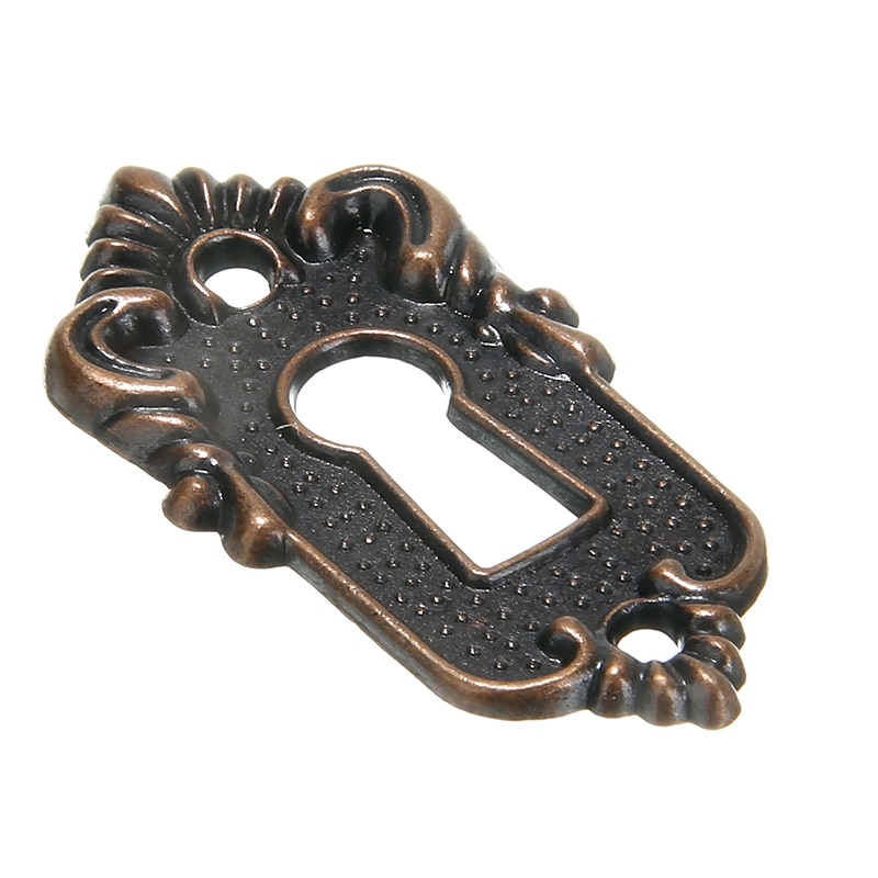 53*27mm Vintage Lock Cabinet Door Lock Set with Key for Drawer Wardrobe Furniture Drawer Lock Replacement