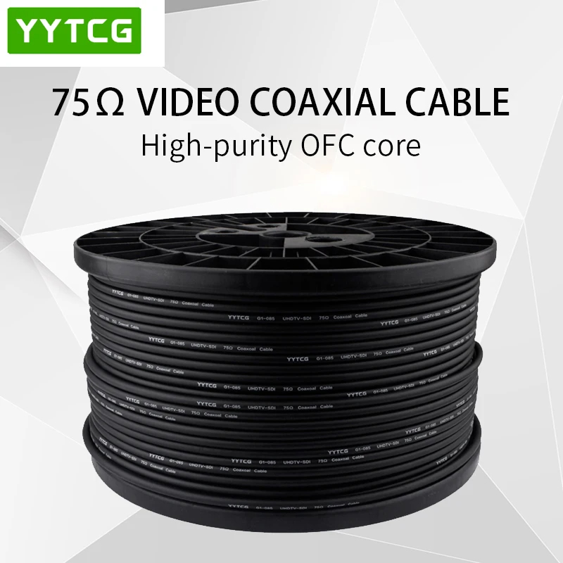 BNC RF Signalüberwachung Audio- Video Koaxialkabel HD-SDI hoch-Definition 75 Ohm RG-85 RG85U Koax Zopf Drahtkabel 3 m 5 m 10 m