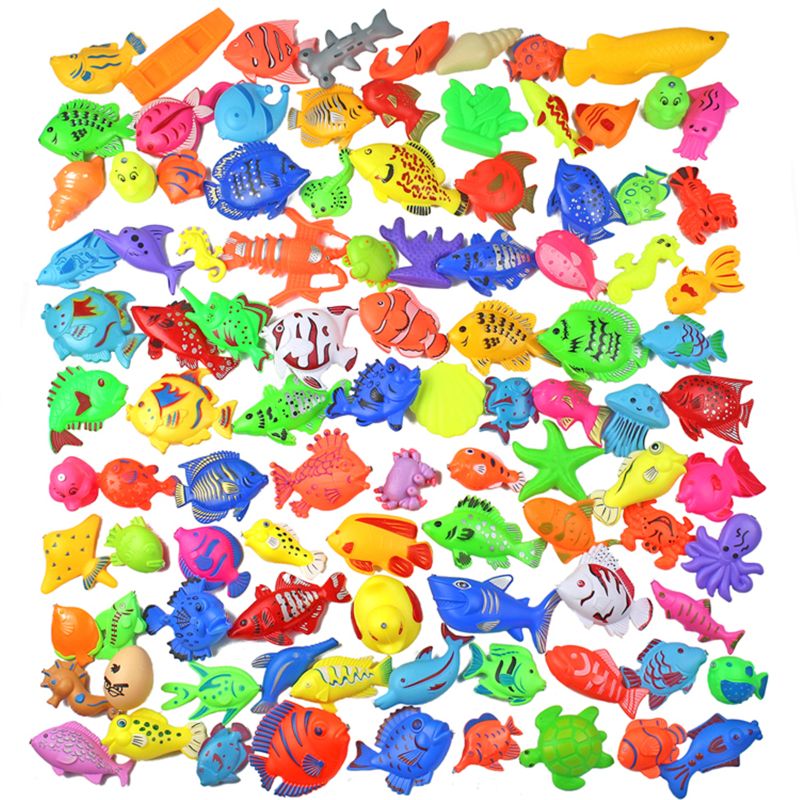 Baby Bathing Toy 22-piece Magnetic Fishing Toy Set Bath Toys Exquisite JUN-24