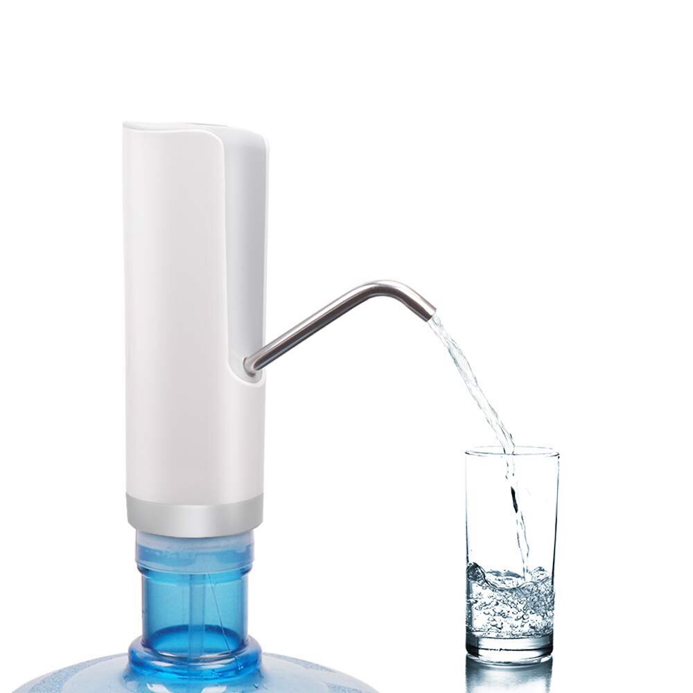 Drinkwater Pomp Draadloze Automatische Elektrische Water Fles Pomp Draagbare Knop Pomp Dispenser Gallon Water Fles Schakelaar Fo