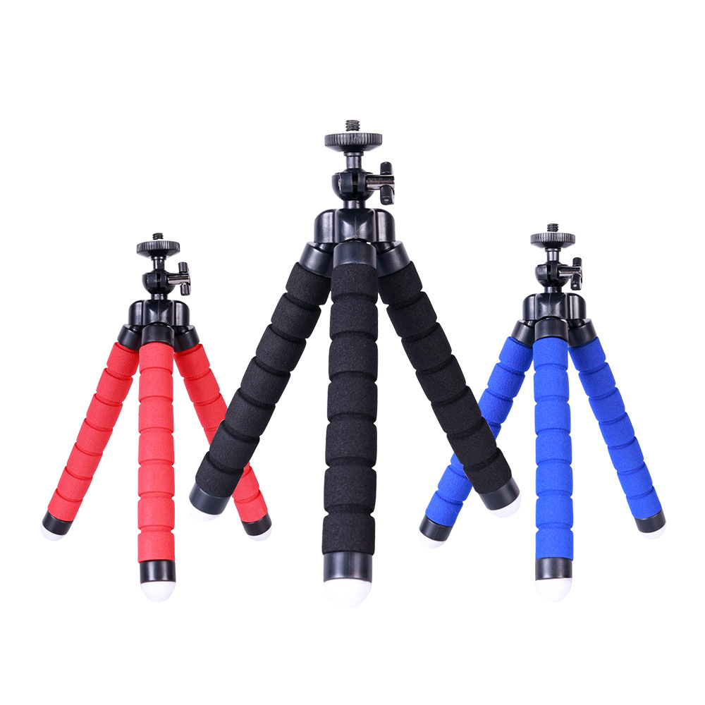 Universal- Moblie Telefon Clip Halterung Halfter Halterung Stativ Einbeinstativ Stehen für Smartphone Kamera Stativ Adapter