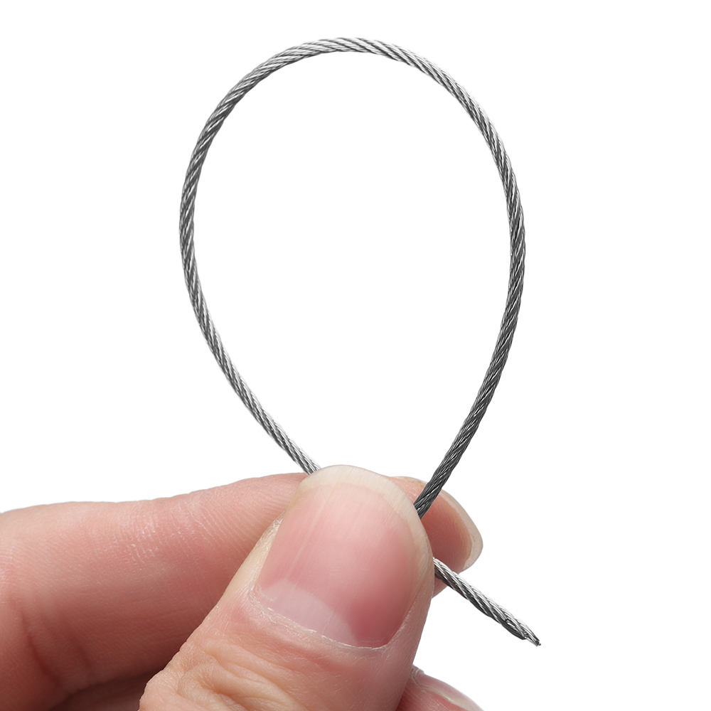 3/5/10 mètre 1/1. 2/1. 5/2mm diamètre câble en acier 304 câble en acier inoxydable plus doux pêche levage câble Structure