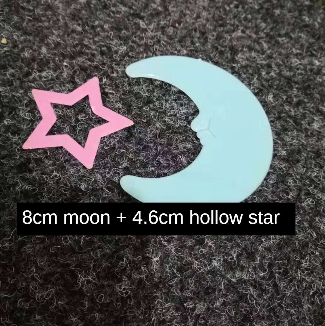 Luminous Stickers, Stars, Fluorescent Wall Stickers, Bedroom Starry Sky Self-adhesive 3D Stickers: Type 8