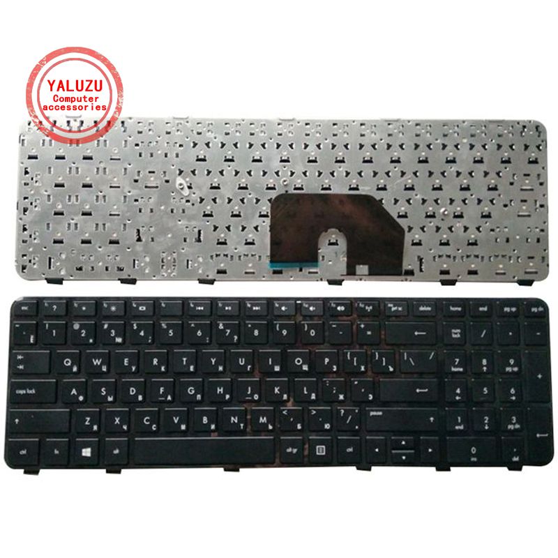 YALUZU Russian Keyboard for HP SN5112 634139-251 SG-46300-XAA 640436-251 6101TX 6151TX 6153TX 6100 DV6-6C12NR DV6-6C13CL
