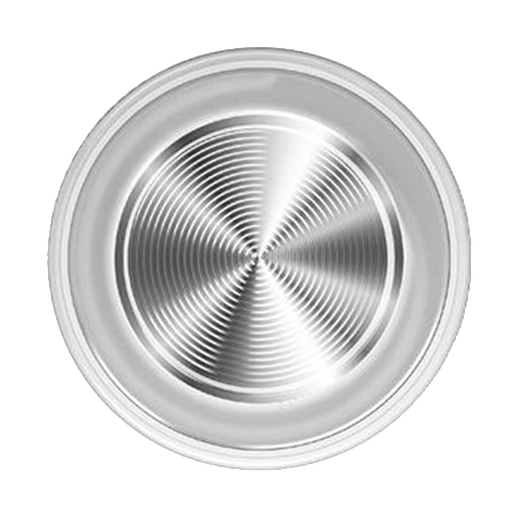 Round Game Joystick Touch Screen Thumb Controller Button for Smart Phone: White