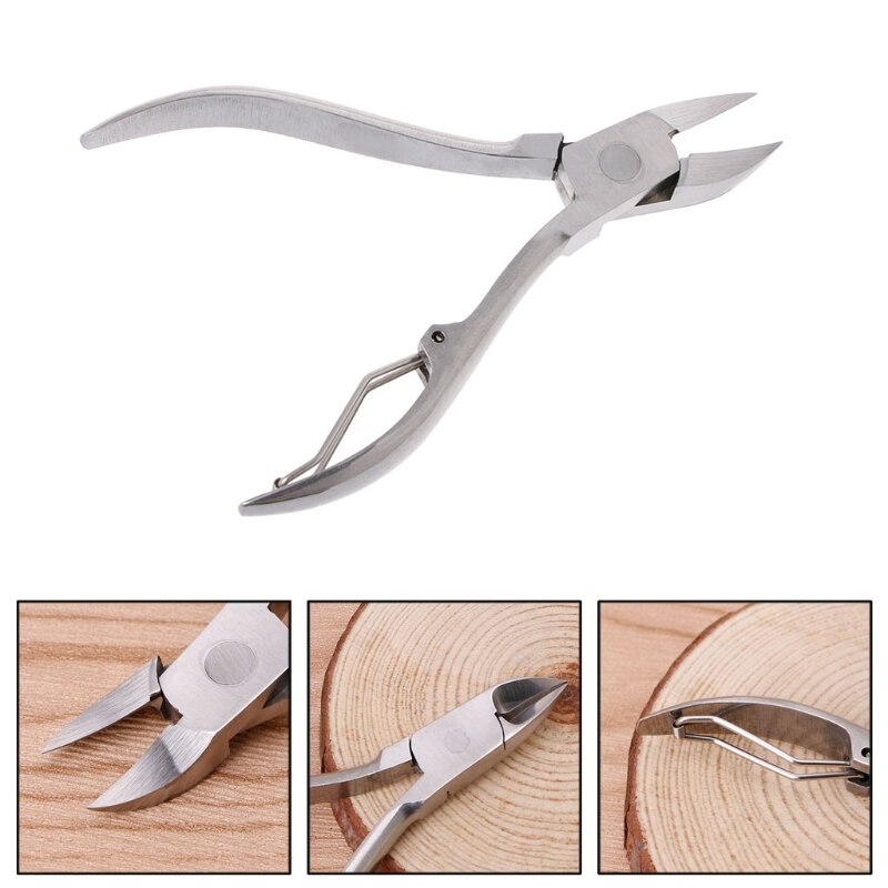 Stainless Steel Toe Nail Clipper Cutter Nippers Chiropody Manicure Remover Tool