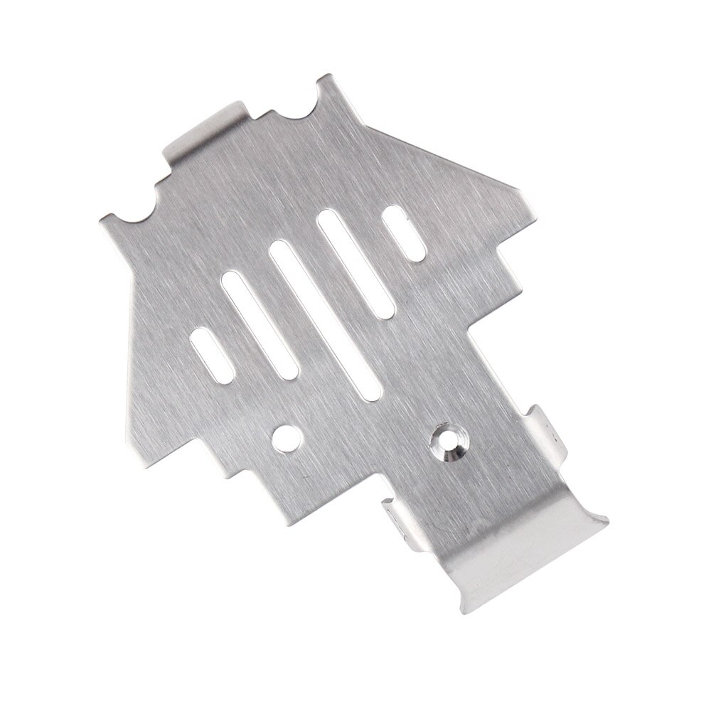 INJORA TRX4 Stainless Steel Chassis Armor Axle Protector Skid Plate for 1/10 RC Crawler TRAXXAS TRX-4