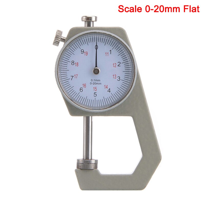 High-precision Digital Thickness Gauge Thickness Gauge High-precision Digital Display Measuring Pearl Diameter Caliper _WK: scale 20mm flat