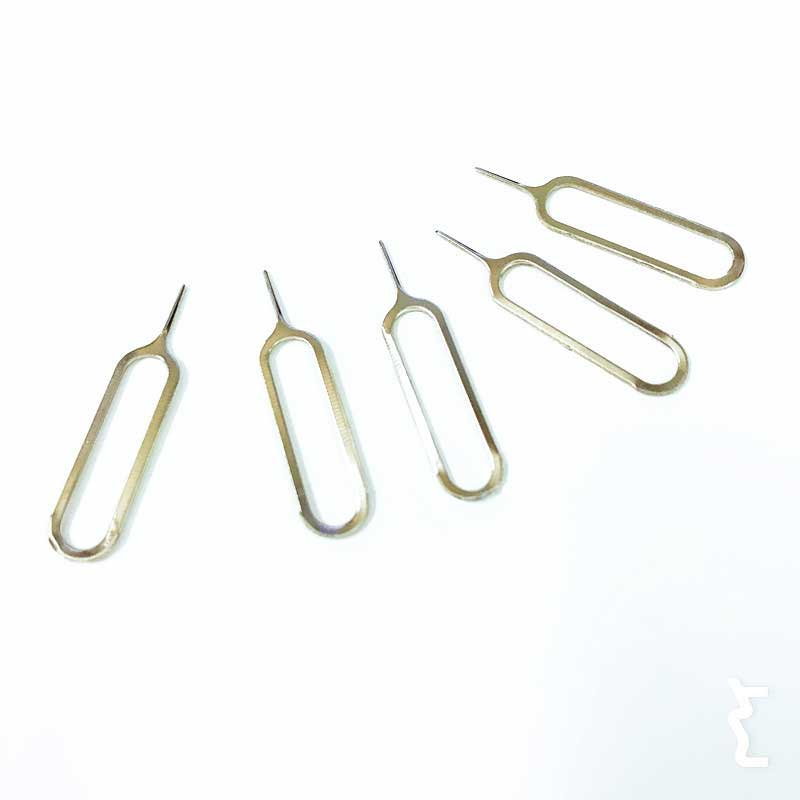 10 Pcs Slim Sim Kaart Lade Pin Eject Removal Tool Naald Opener Ejector Voor Meest Smartphone VDX99
