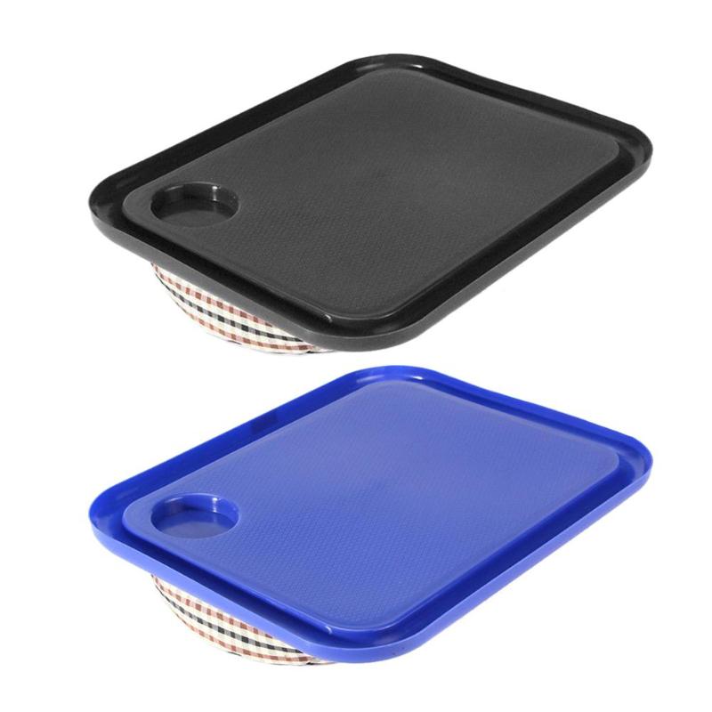 Bandeja de escritorio portátil para ordenador portátil, escritorio de aprendizaje para exteriores, mesas perezosas, soporte para portátil, soporte para cama, sofá de 14 pulgadas, almohada de oficina para el hogar