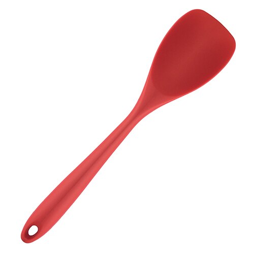 Utensilios de cocina de silicona, juego de cuchara, espátula, batidor de huevos, utensilios de nailon resistentes al calor, 1 ud.: Rice Spoon