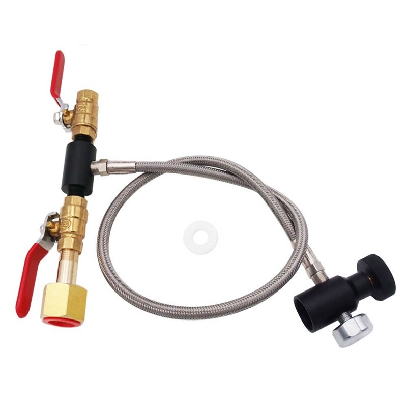 Ronyme CO2 T-Stück Adapter W21.8-14 - 3-Wege Verteiler Für Aquarium CO2 Tank