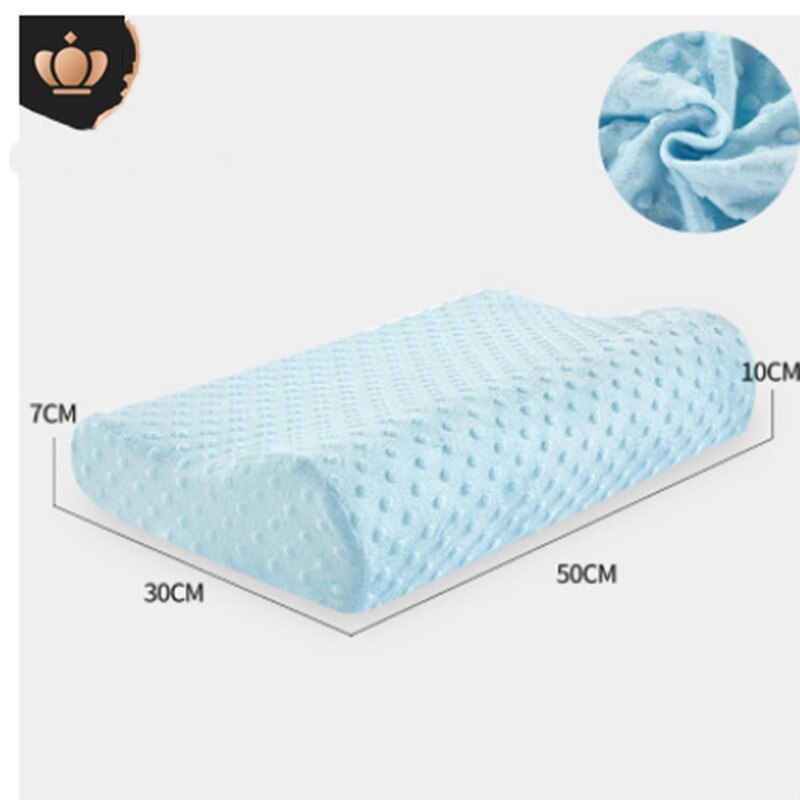 Komfort ortopædisk pude king size bambusfiberpude hypoallergenisk cool memory foam premium fast seng hukommelsesskumpude: G