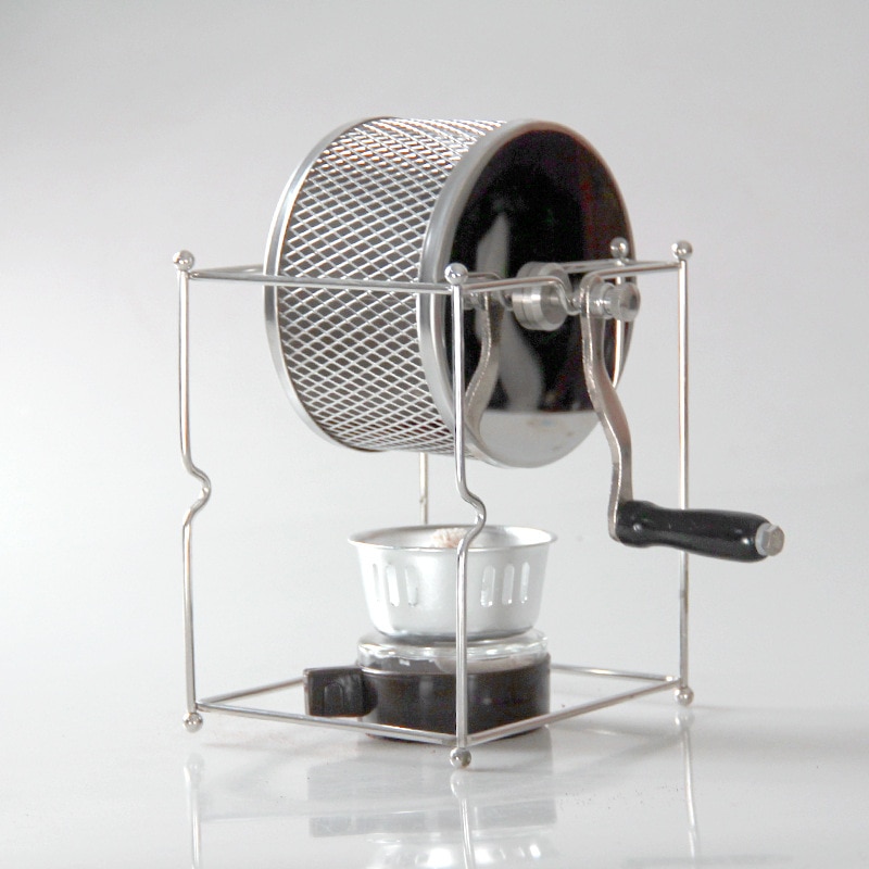 BETOHE Handle Coffee Bean Baked Machine Manual Beans Roaster Mini Baking Maker DIY Small Stainless Steel Rollers