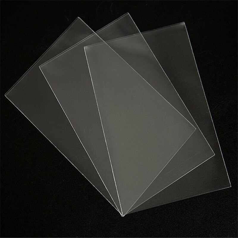 100Pcs Transprant Card Cover Beschermende Houder Voor Business Spelen Bureau Board Game Id Kaarten Photocard Houders Case 6X9cm