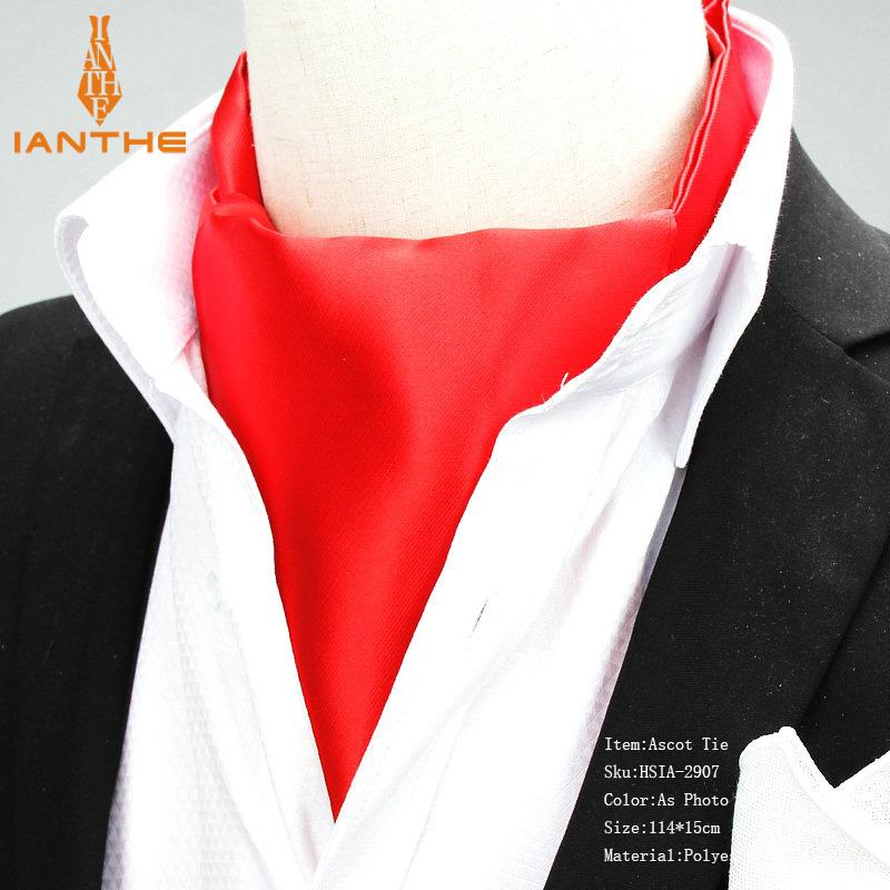Cravate en Polyester Jacquard pour hommes | Couleur unie, rouge marine, nouveauté mariage Slim, cravate pour hommes, nouvelle: IA2907