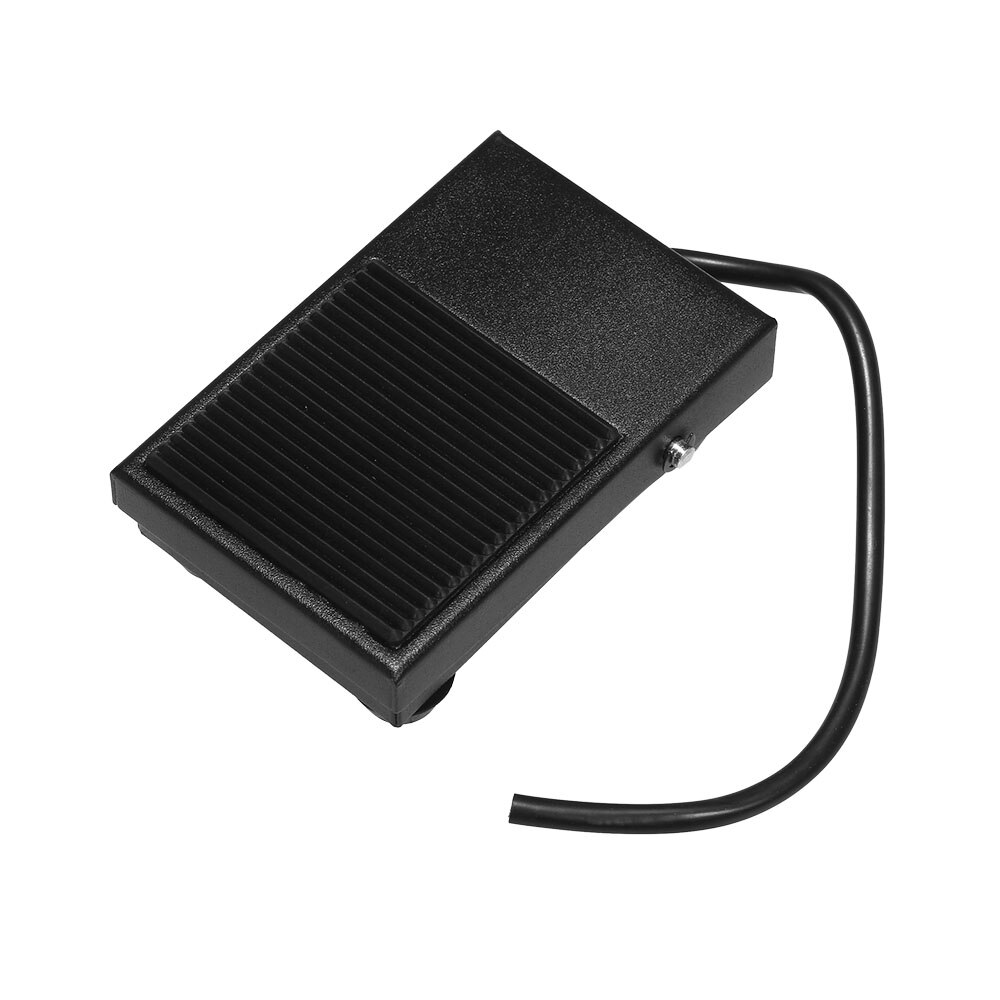 Zware Metalen Skidproof Voetpedaal Switch Treadle Voetschakelaar Momentary Control 3 Wire NO/NC Auto Reset Schakelaar