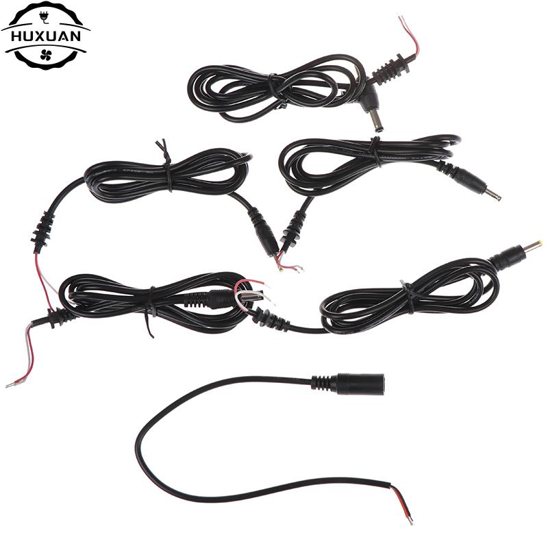 Adapter udgangsledning dc hanstik kabel 2.5*0.7/3.5*1.35/4.0*1.7/5.5*2.1mm