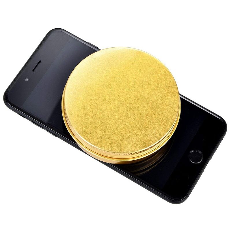 Tin Cans Screw Top Containers Aluminum Round Steel Tin Cans Travel Tins Storage Jar Food Tins Containers Metal Tins With Lids,Go